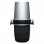Microfono dinamico per podcast Shure MV7 XLR/USB Argento