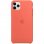 Apple Silikonhülle in Clementine Orange für iPhone 11 Pro Max