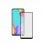 Ksix gehärtetes Glas 9H Vollkleber 2,5D schwarzer Rand für Samsung Galaxy A72