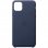 Apple Mitternachtsblaues Ledercase für iPhone 11 Pro Max