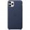 Apple Mitternachtsblaues Ledercase für iPhone 11 Pro Max