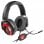 Cuffie da gioco Genesis Argon 500 Nero/Rosso