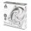 ARCTIC BioniX P140 Computergehäuse Ventilator 14 cm Grau, Weiß