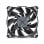 Zalman ZM-DF12 Premium-Zusatzventilator mit zwei Laufrädern, 120 mm