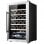Cecotec GrandSommelier 24000 Inox Compresseur Cave à Vin 24 Bouteilles G