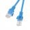Lanberg Cable de Red RJ45 UTP Cat.6 50cm Azul