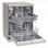 LG DF222FP Lavavajillas Capacidad 14 Cubiertos E Acero Inoxidable