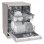 LG DF222FP Lavavajillas Capacidad 14 Cubiertos E Acero Inoxidable