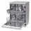 LG DF222FP Lavavajillas Capacidad 14 Cubiertos E Acero Inoxidable