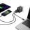 Minix Neo P1 Carregador com 3 Portas USB 2 x USB-C 3.0 Quick Charge 3.0 66w