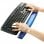 Fellowes Gel Crystal Reposamuñecas Azul
