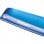 Fellowes Gel Crystal Reposamuñecas Azul