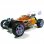 HSP XSTR Coche Eléctrico Buggy 1/10 4X4 Negro/Naranja
