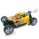 HSP XSTR Coche Eléctrico Buggy 1/10 4X4 Negro/Naranja