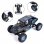 WLtoys Coche Eléctrico RC Speed Crawler Negro/Azul