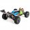 WLtoys Coche Eléctrico RC Buggy 4WD Verde/Azul