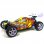 HSP XSTR Pro Coche Eléctrico Buggy 1/10 4WD 2726KV Azul/Amarillo/Plata