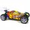 HSP XSTR Pro Coche Eléctrico Buggy 1/10 4WD 2726KV Azul/Amarillo/Plata