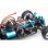 HSP XSTR Pro Coche Eléctrico Buggy 1/10 4WD 2726KV Azul/Amarillo/Plata