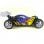 HSP XSTR Pro Coche Eléctrico Buggy 1/10 4WD 2726KV Azul/Amarillo