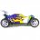 HSP XSTR Pro Coche Eléctrico Buggy 1/10 4WD 2726KV Azul/Amarillo/Blanco