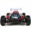 HSP XSTR Pro Coche Eléctrico Buggy 1/10 4WD 2726KV Rojo/Plateado