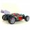 HSP XSTR Pro Coche Eléctrico Buggy 1/10 4WD 2726KV Rojo/Plateado