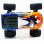 LC Racing Coche Eléctrico BigFoot RTR 4500KV Naranja/Azul