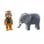 Playmobil 1, 2, 3 Badante con elefante