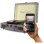 Platenspeler Prixton VC400 6W Bluetooth USB Riemaandrijving Vinyl Digitalisator