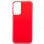 Coque en silicone rouge cool pour Samsung Galaxy S21 Ultra