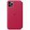 Apple Leder-Folio-Hülle in Himbeerrot für iPhone 11 Pro Max