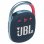 JBL Clip 4 Altifalante Bluetooth Azul/Rosa