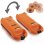 Princess 132405 4 Waffel(n) 700 W Schwarz, Orange