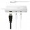 Macally UCDOCK  Hub Multipuerto USB-C 6 en 1