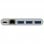 Adaptateur Macally UC3HUB3GBC USB-C 3.1 vers 3 ports USB-A + 1 port Ethernet et 1 port USB-C
