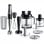 Braun Minipimer 9 MQ 9187X Varinha Mágica 1200W