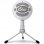 Pack Logitech StreamCam Webcam USB-C Full HD Weiß + Blaue Mikrofone Snowball ICE Weißes Mikrofon