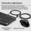 Teclado HP Pavilion 200 de membrana com rato USB, layout Espanhol, preto