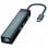 Hub USB-C Conceptronic DONN07B vers 3x USB 3.0/RJ-45