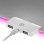 Mars Gaming MMPRGB2 Alfombrilla Gaming XXL RGB Blanco/Plata