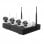 Nivian NV-KIT830W-4CAM Kit de Videovigilancia 10 Canales