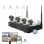 Nivian NV-KIT830W-4CAM Kit de Videovigilancia 10 Canales