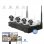 Nivian NV-KIT830W-4CAM Kit de Videovigilancia 10 Canales 1TB