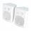 Celexon 525-W Altavoces Activos de 2 Vías 60W Blancos