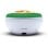 Reproductor CD Metronic Jungle 1,5W RMS USB MP3 FM AUX Verde Blanco Infantil