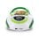 Reproductor CD Metronic Jungle 1,5W RMS USB MP3 FM AUX Verde Blanco Infantil