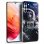 Cool Funda Silicona Dibujos Astronauta para Samsung Galaxy S21