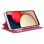 Cool Funda Flip Cover Liso Rosa para Samsung Galaxy A02s
