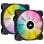 Kit double ventilateur Corsair iCUE SP140 RGB ELITE Performance 140 mm PWM iCUE Lighting Node CORE